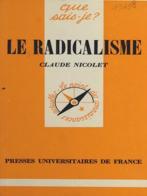 cover image of Le radicalisme